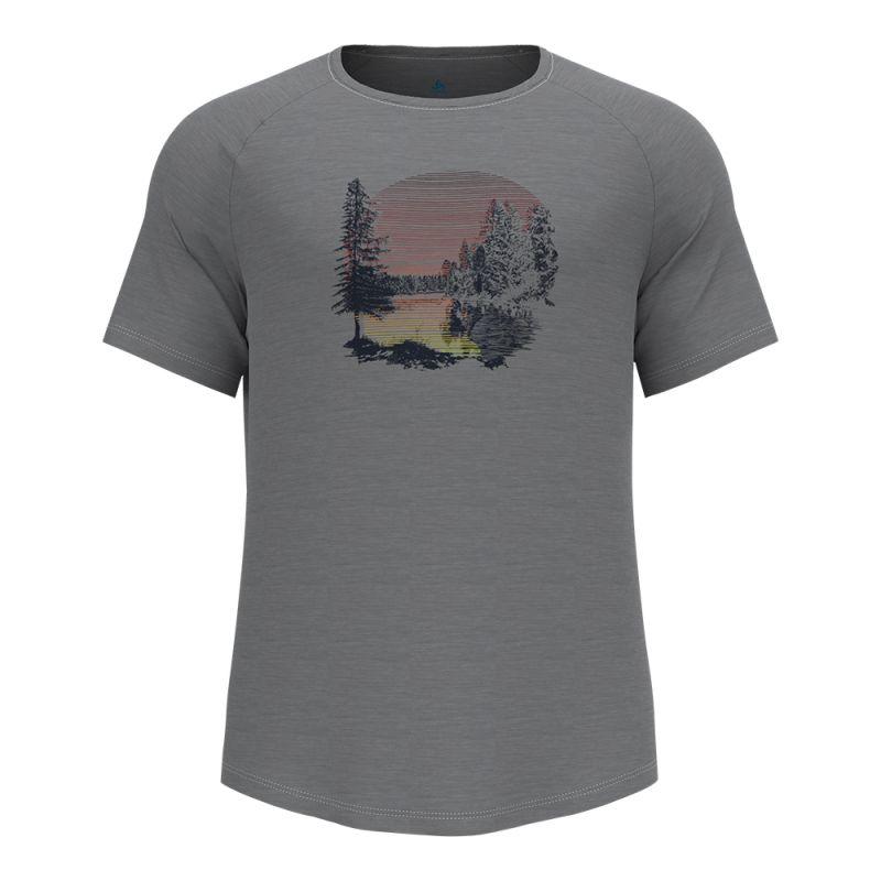 Odlo - Concord Forest Print - T-shirt Heren